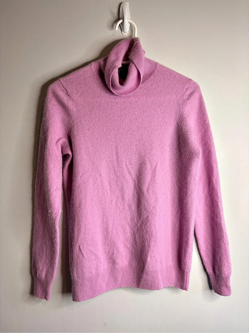 C by Bloomingdale's Cashmere Turtleneck in Pink Size XL